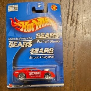 Hot Wheels Red Sears Portrait Studio Car